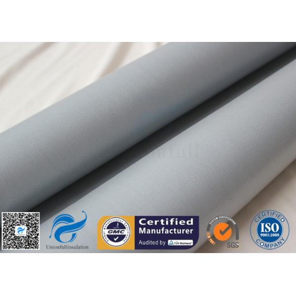 Chemical Resistant Grey Silicone Coated Fiberglass Fabric Electric Insulation
