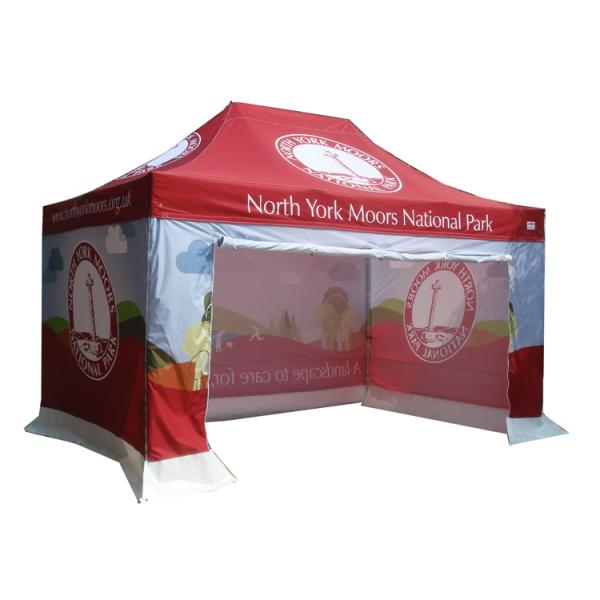 Advertising Outdoor Exhibition Tents , Custom Printed Outdoor Display Tents