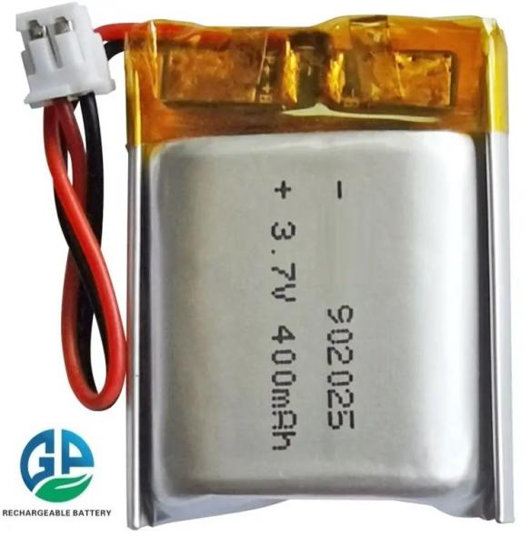 High Capacity Li Ion Polymer Battery Pack 902025 400mah for Cell Phones Smart phones KC Certificated Lithium Battery