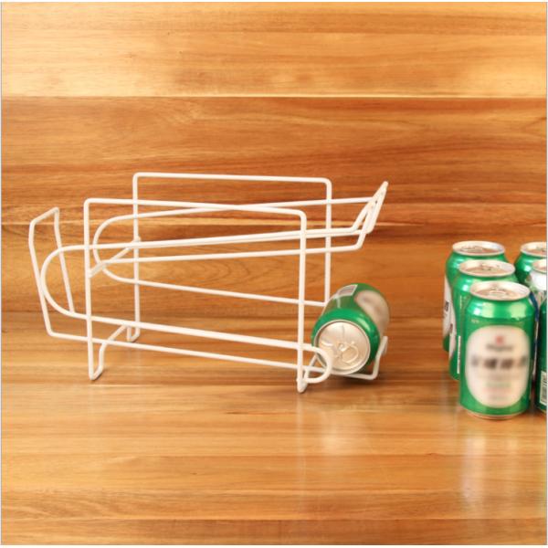 Kitchen Metal 395G Tin Can Holder , Two Tier Tin Can Holder
