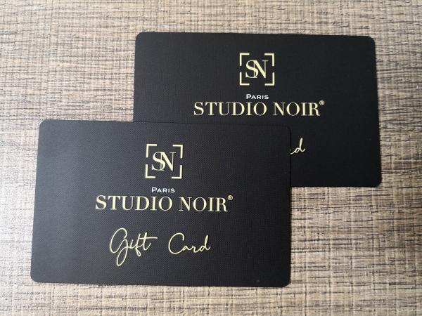 Custom Matte Black Metal Business Cards Brass Laser Engrave