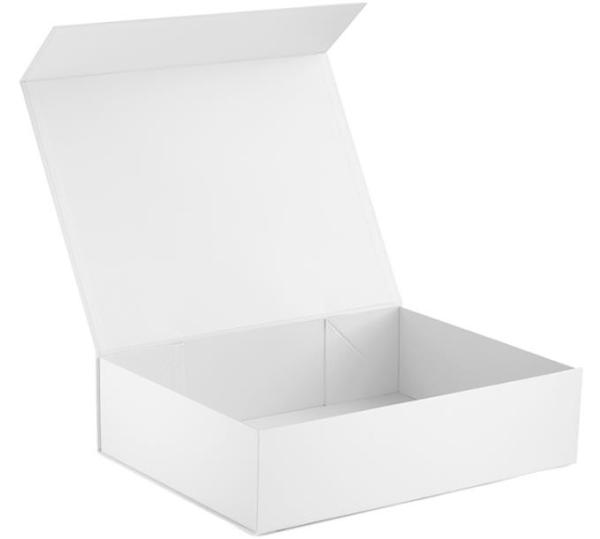 CMYK Debossing Rigid Paper Gift Box , BSCI Magnetic Cardboard Gift Box