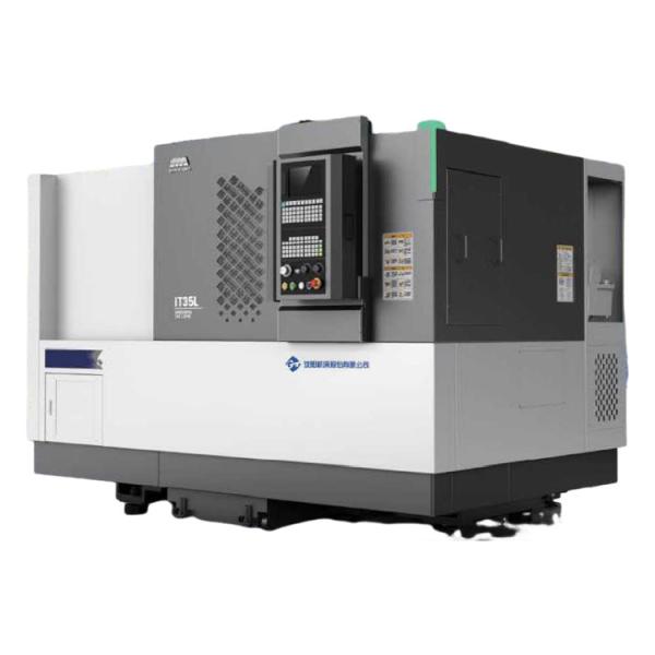 SMTCL Slant Bed CNC Precision Lathes IT35L Small CNC Lathe With Live Tooling CNC Lathe Machine For Metal