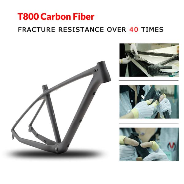 Black Grey SAVA Carbon Fiber Mountain Bike DECK1.0 3x12 Speed