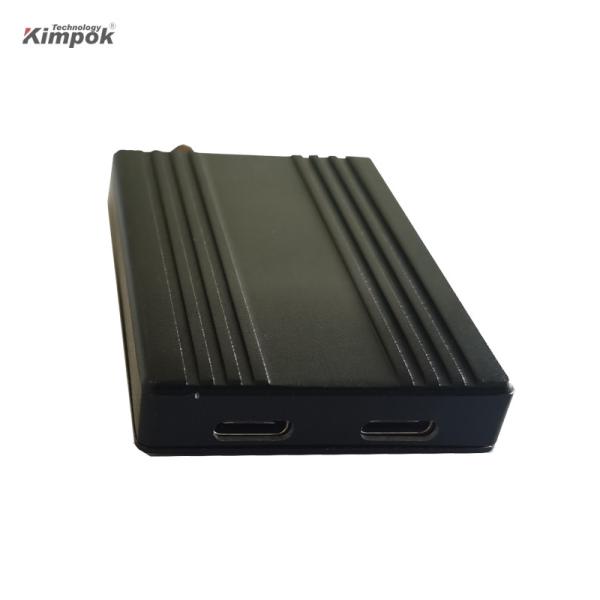 12V DC Lightweight Bodyworn COFDM Video Transmitter AHD Wireless Audio Video Sender 200mW High Resolution 1080p 60fps