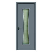 Easy Installation Painting WPC Door For Interior With ISO And CE Certification