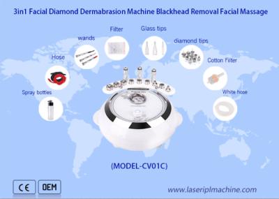 Dispositivo de descascamento profundo facial da remoção de Diamond Microdermabrasion Machine Spray Wrinkle