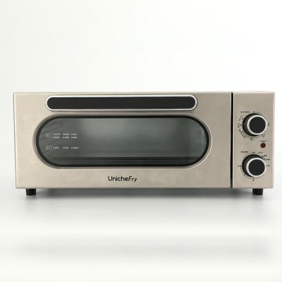 Fornos pequenos de aço inoxidável 1800W do torradeira da frigideira do ar de 15 litros