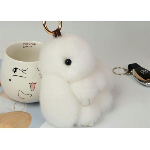 Прекрасный милый легковес Кейчайн меха кролика игрушек детей для сумки Гилрс