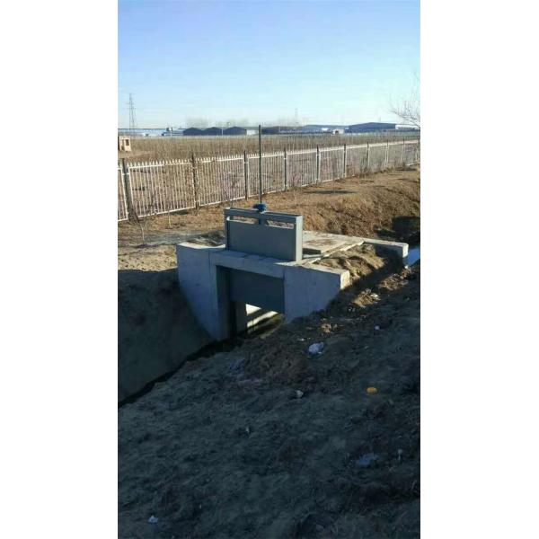 Pneumatic Cast Iron Or Steel Vertical Sluice Gate For Water Supply And Drainage System