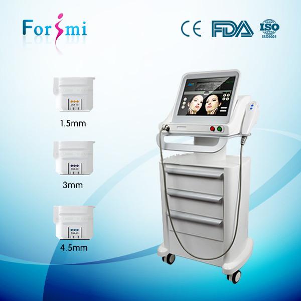 Promotion! 2016 best hifu high intensity focused ultrasound for face lift skin tightening