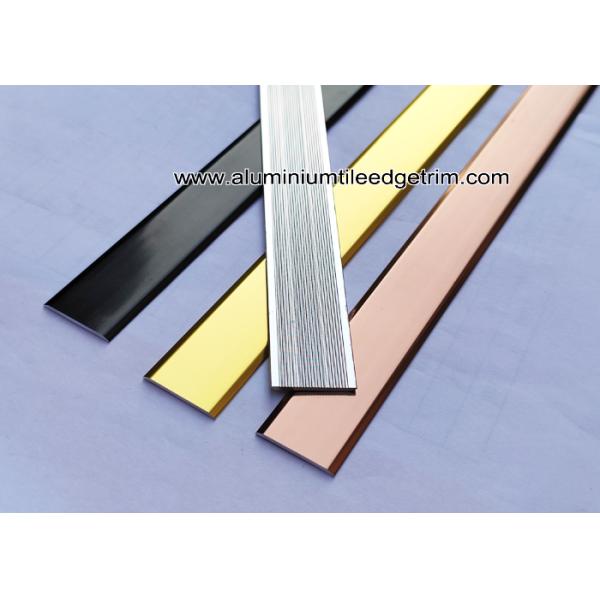 Interior Decorative Aluminum / Metal Flat Bar / Strip With 20mm Width