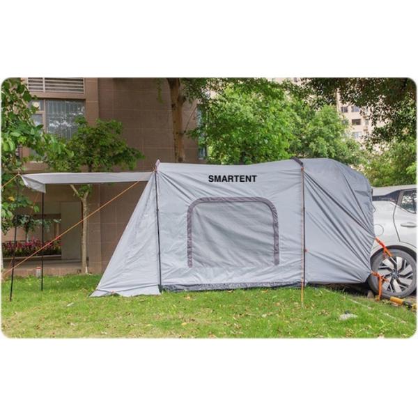 Внешний 260*180*190CM Серый цвет водонепроницаемый PU2000MM Покрытый полиэстером 210D Легкая установка внедорожный автомобиль Кампинговое укрытие