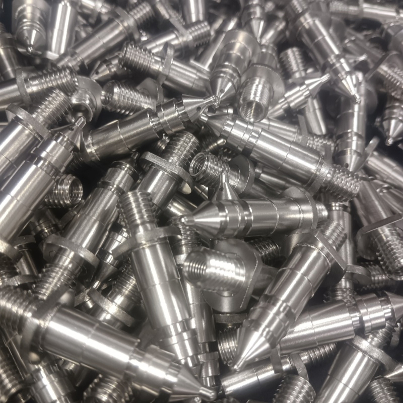 Medical Stainless Steel CNC Parts Long Axis Spray Nozzle