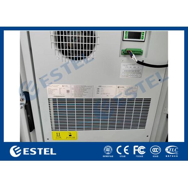 IP55 32U Height Floor Mounted Telecom Enclosures With Air Conditioner