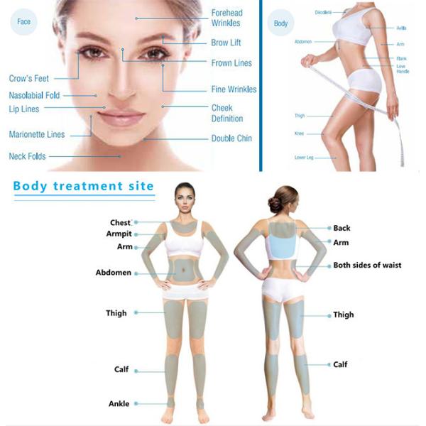 2 IN 1 hifu machine 7d face and body face lifting hifu lipo slimming machine