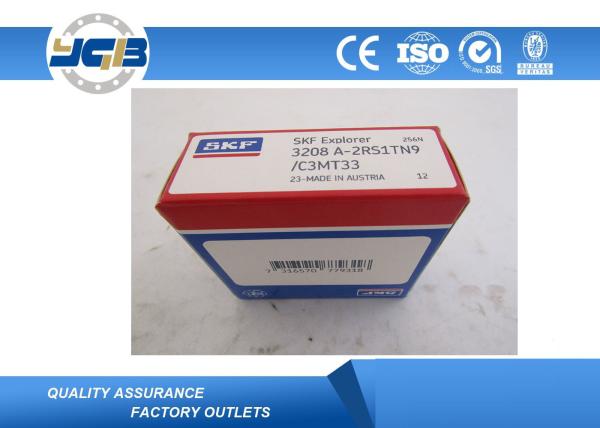 3208 A Angular Contact Electrically Insulated Bearings Double Row 40 x 80 x 30.2 MM