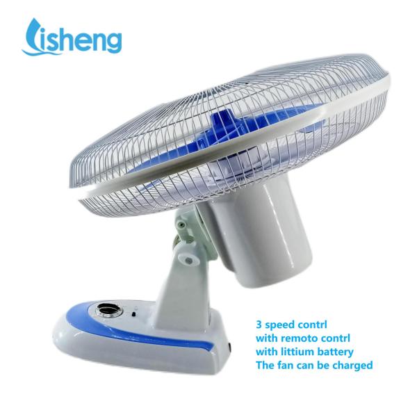 Electric Ceiling Household Air Cooling Fan 16 Inch  AC / DC Wall Fan 12V / 220V