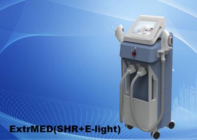 Vertical  Multi-Functional 2 Handles SHR +E light Beauty Machine 15 x 50mm spot size
