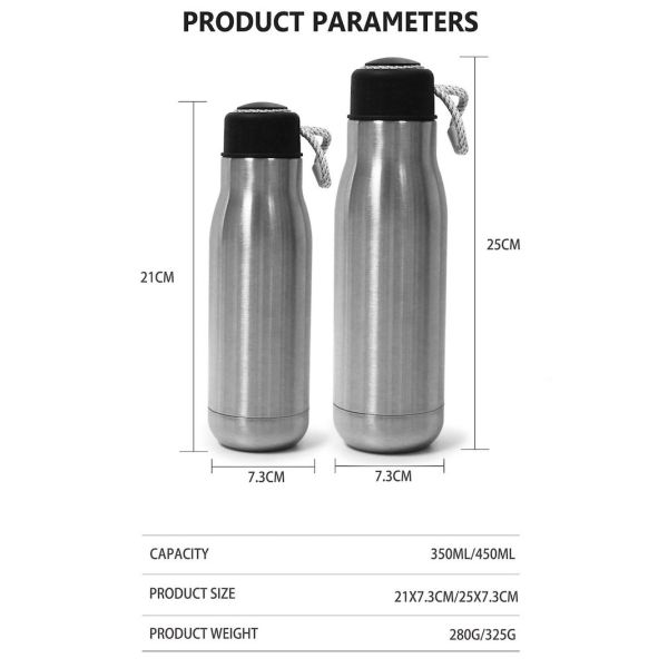 Customizable Hiking Sports Bottles 500ml Volume CIQ Certified Performance