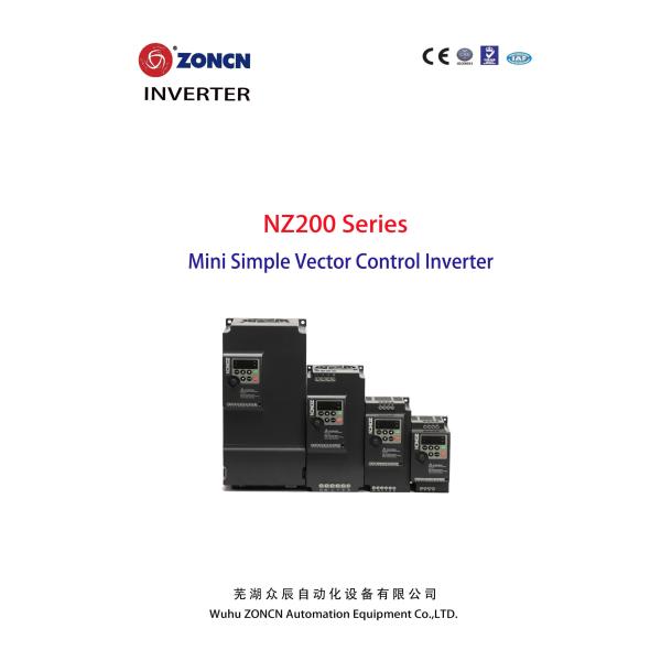 ZONCN NZ200 переменная частота привода инвертор 380V 5.5KW 3-фазный вход