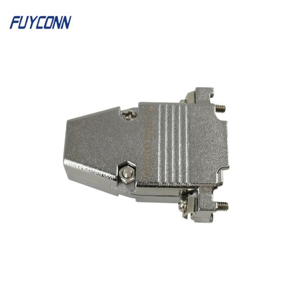 Nickel Plated Metal T Shape 15 Pin D SUB Connector Hood