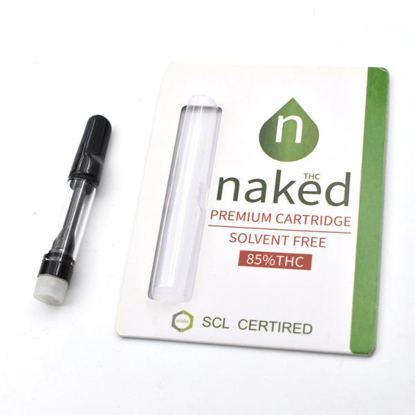 CMYK 0.45mm PVC Packaging Box Transparent For Vape Cartridge