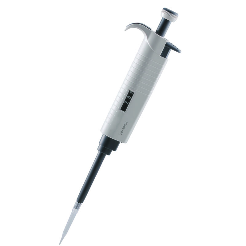 Adjustable Variable Volume Micro Pipette New Manual Single Channel Laboratory Micropipette Plastic Glass for Medical Use