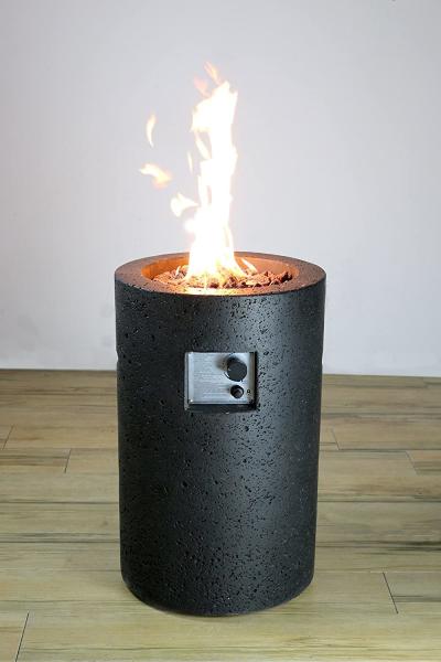 40,000 Btu Auto-Ignition Stainless Steel Propane Fire Pit For All - Season