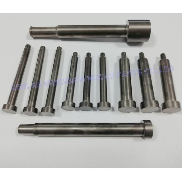 H13 Steel Ejector Pins with Nitriding Surface Treatment and 44-46HRC Hardness for Die Casting Mold Components