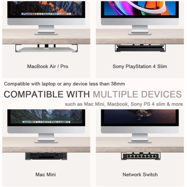 Алюминиевый под ноутбуком держатель стойки поднос для клавиатуры стола хранения в гостиной