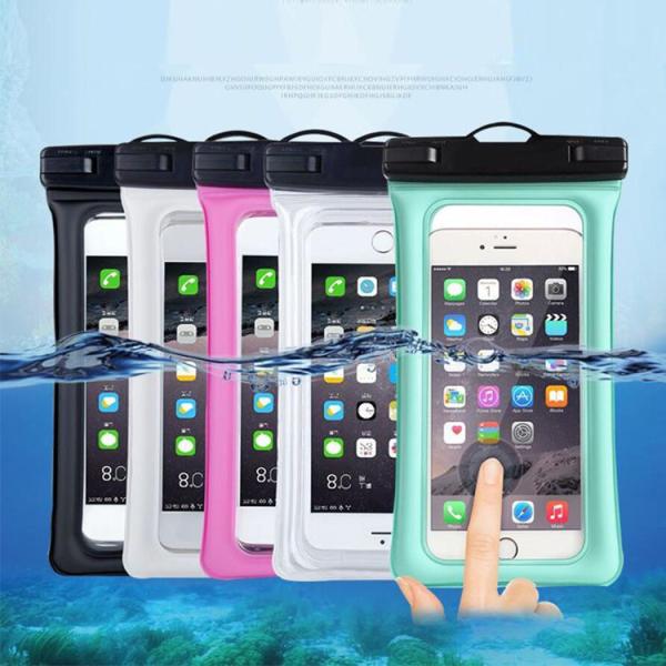 TPU Waterproof Cell Phone Pouch , Custom Waterproof Cellphone Bag Good Sealed