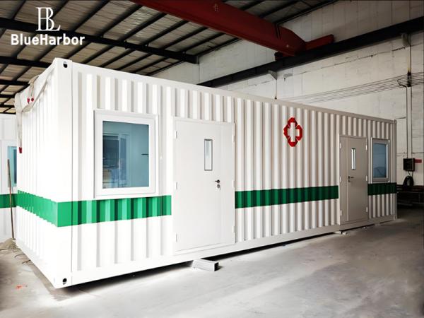 Prefab Mobile House / Temporary Container House Emergency Medical Clinic