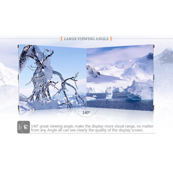 P5 SMD 3528 Full Color Outdoor Led Display Die Casting Aluminum Cabinet 640mm x 640mm