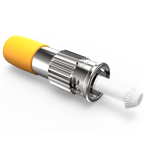 Metal Or Ceramic Fiber Optic Attenuator Male To Female SC LC FC ST Fixed Type Or Plug Type