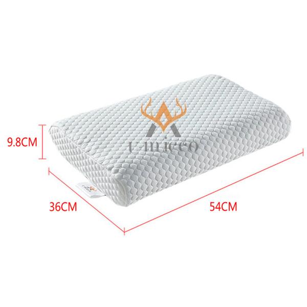 Medium Firmness and Hypoallergenic Polymeric Headrest for Comfortable Sleep