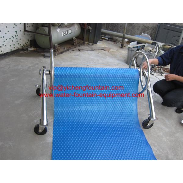 Outdoor Above Ground Manual Roller For Swimming Pool Cover Aluminium And SS Material