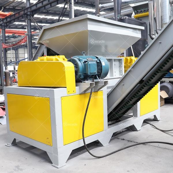Double Shaft Heavy Duty Used Metal Crusher Machine for Waste Scrap Metal Shredders