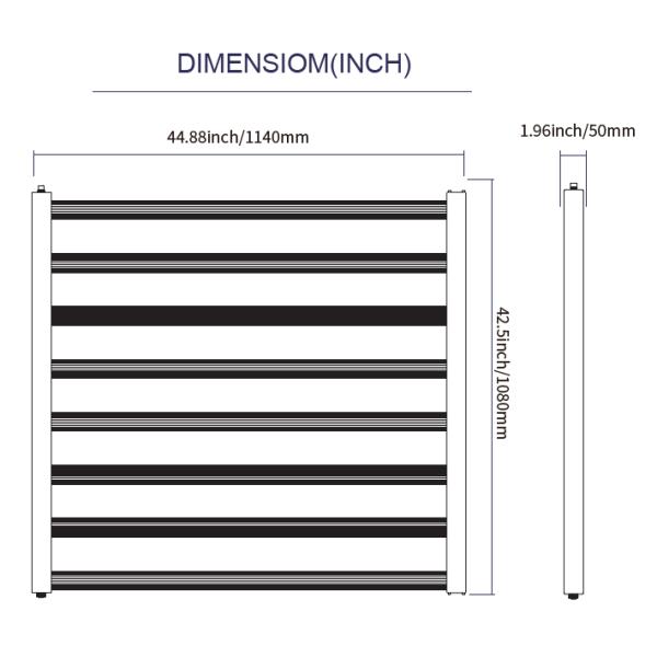 Бесплатная установка светодиодного растения для внутреннего сада достичь оптимальной урожайности