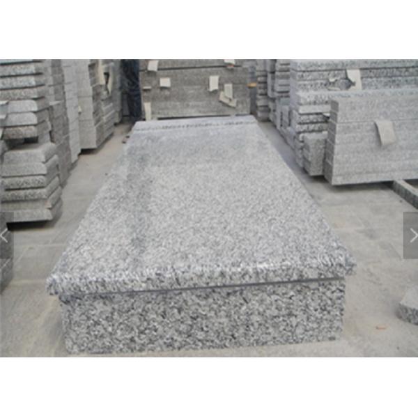 Отполированные плиты гранита серьезные, серый гранит отметок надгробного камня стиля Словакии