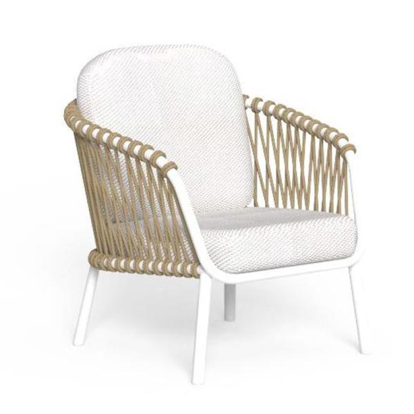 Mail Packing N Modern Design Outdoor Furniture with Back Support and Rope Detail