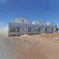 Projeto Turnkey Serre Agricole da estufa agrícola da folha do policarbonato inteligente