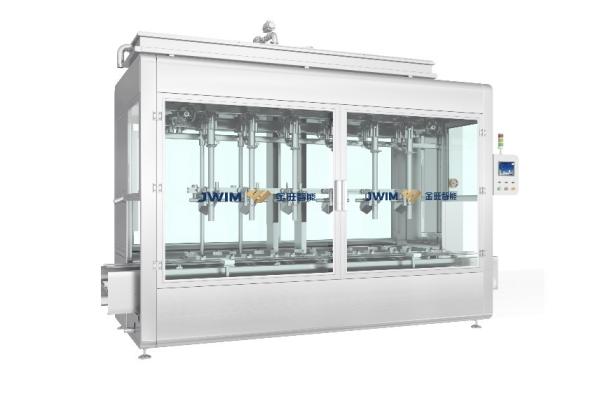 Automatic Pesticide Container Filler with 30-50bottles/min Speed and PLC Control System
