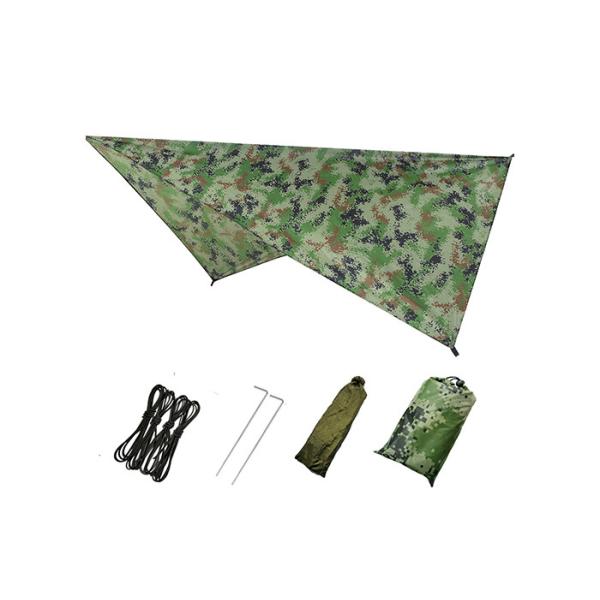 No Splintering Garden Wind Screen Polyester Triangle Awning Waterproof