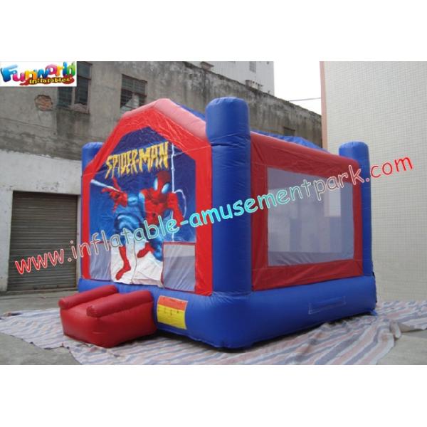 Малыши крытые или дом замка Inflatables напольного человек-паука коммерчески оживлённый для найма
