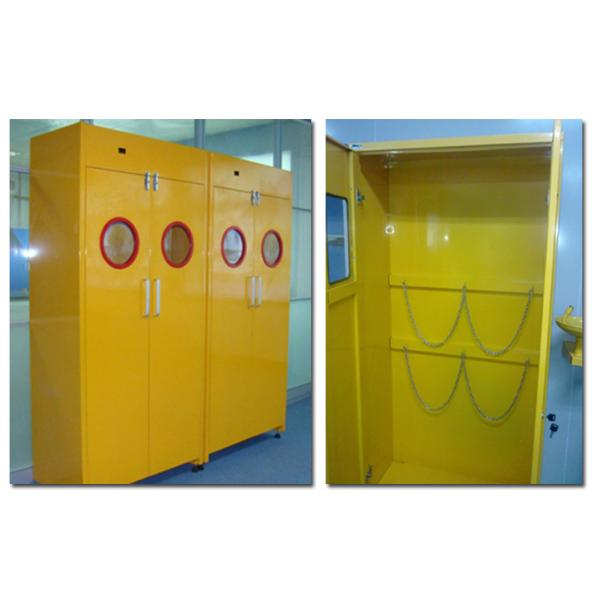 Cold Rolled Steel Sheet Gas Cylinder Cabinet With Aluminum Alloy Handle