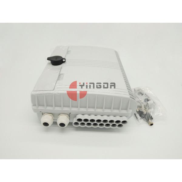 Коробка Сплиттер 1С16 коробки ИП65 ПК+АБС прекращения оптического волокна порта белизны 16 на открытом воздухе пластиковая