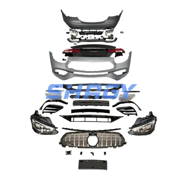 BENZ Body Kit Classe E W213 E63 2016 para W213 E63 Upgrade para E63 Car Body Kit
