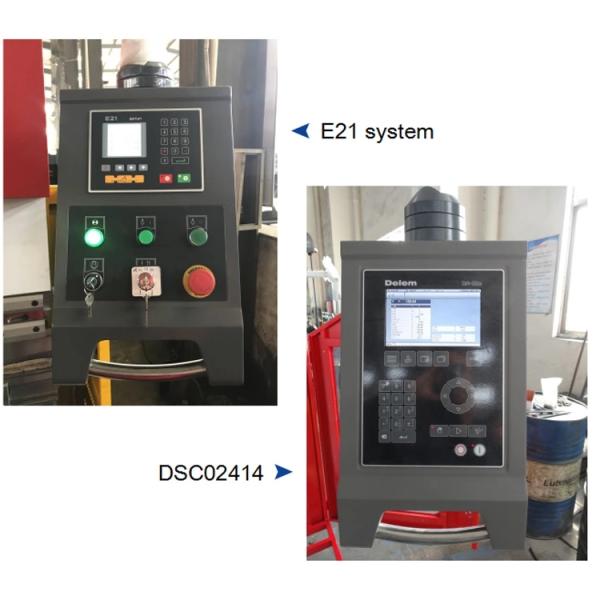 320mm Throat Depth NC Hydraulic Press Bending Machine