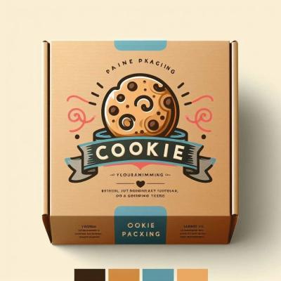 Custom Eco-Friendly Foldable Food Packaging Box Full-Color Printing Cake Cookie Bread Pastry Donut Macaron Box
